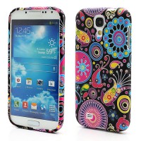 Carcasa de TPU con dibujos de colores para Samsung Galaxy S IV S4 i9500 i9505